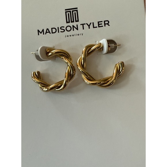 Easter Bunny Earrings SPRING Pearls Rhinestones Gold Hoops Earrings Lot - Picture 3 of 5